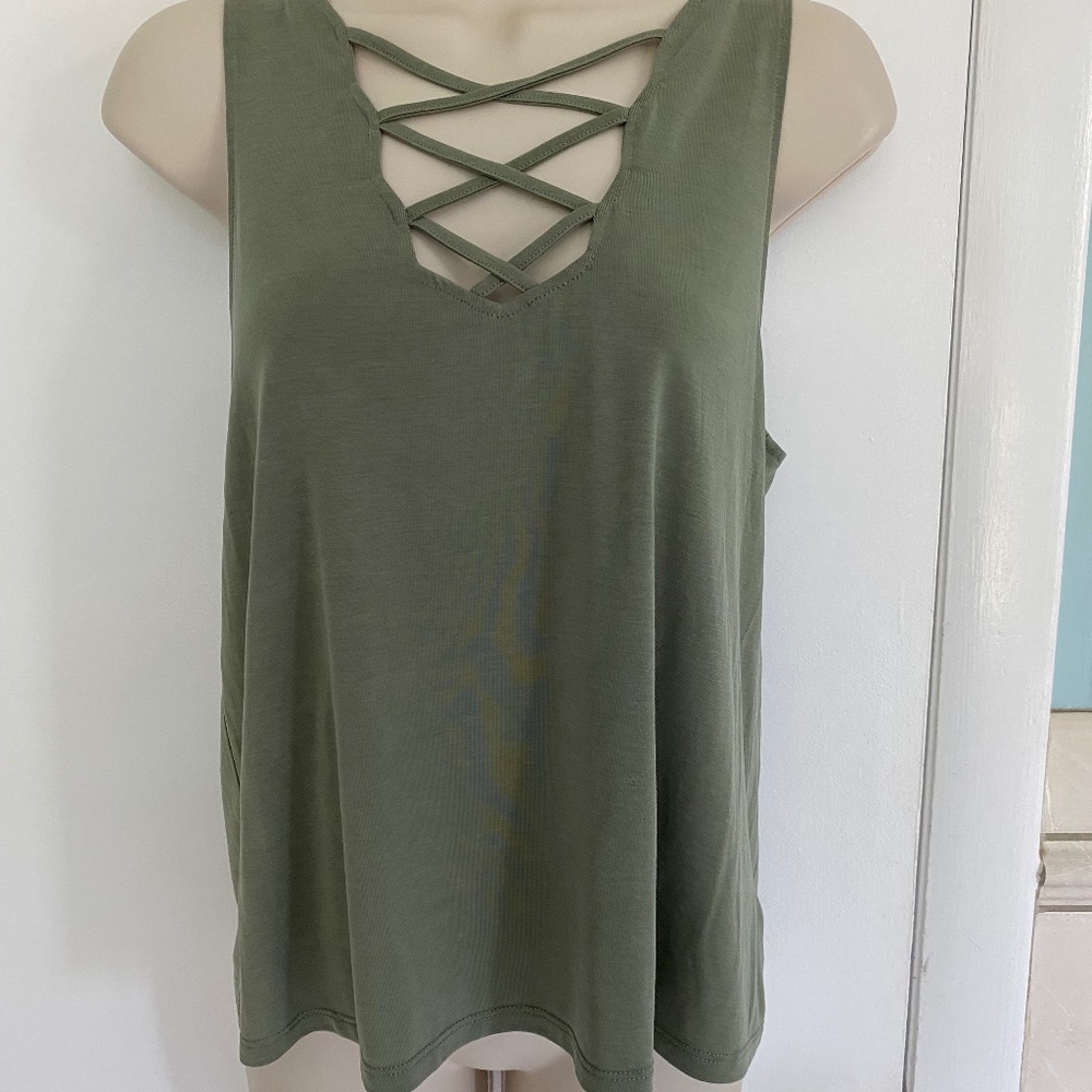 American Eagle Sueded Soft & Sexy Tank Top